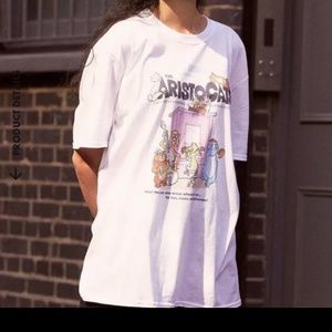 Disney x Skinnydip The Aristocats Vintage Poster Oversized T-Shirt
